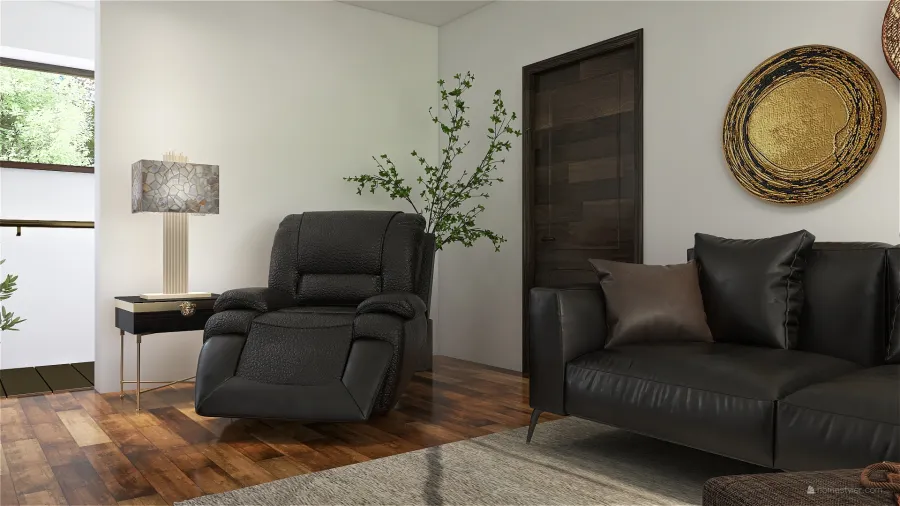 Scandinavian StyleOther Beige White Living Room 3d design renderings