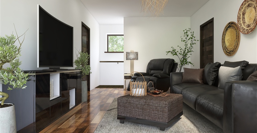 Scandinavian StyleOther Beige White Living Room 3d design renderings