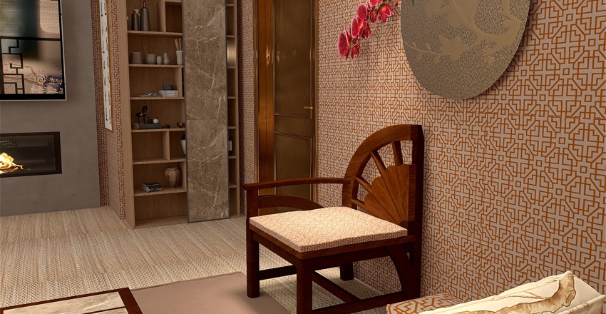 Living Room 3d design renderings