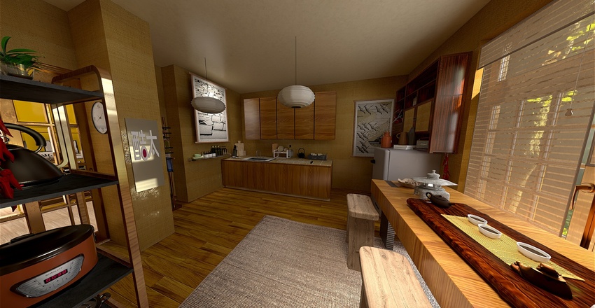 Kitchen 3d design renderings