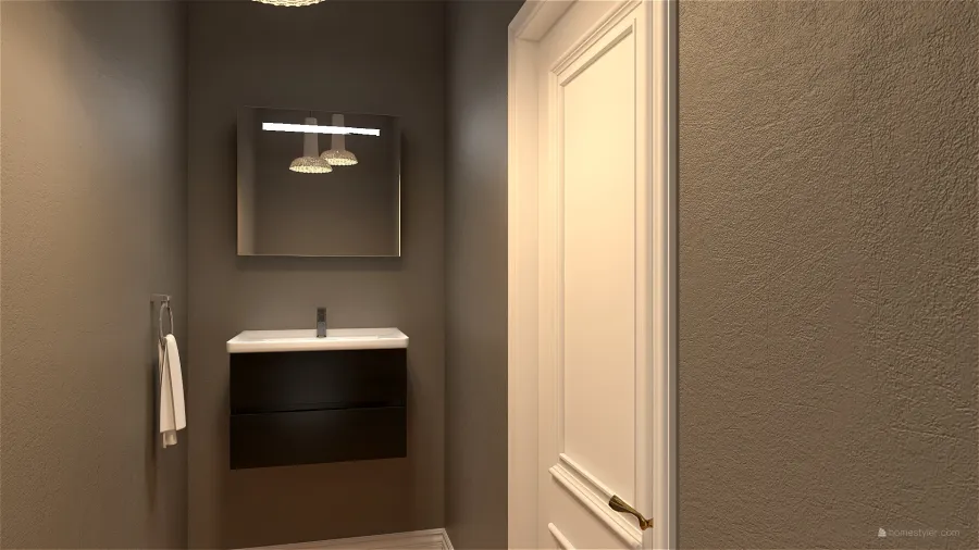 Appartement Haussmannien 3d design renderings