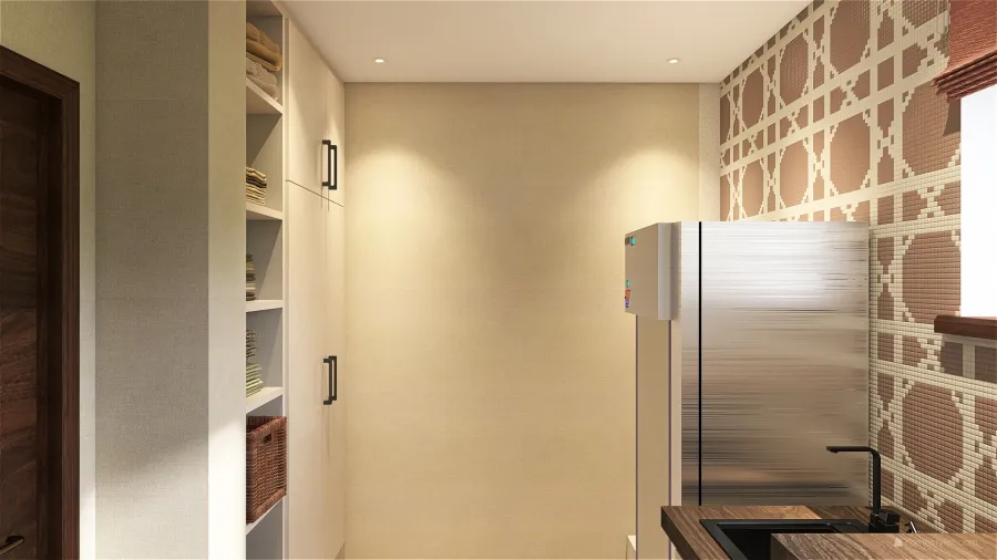Scandinavian StyleOther Hagavik - Three bedroom Beige White 3d design renderings