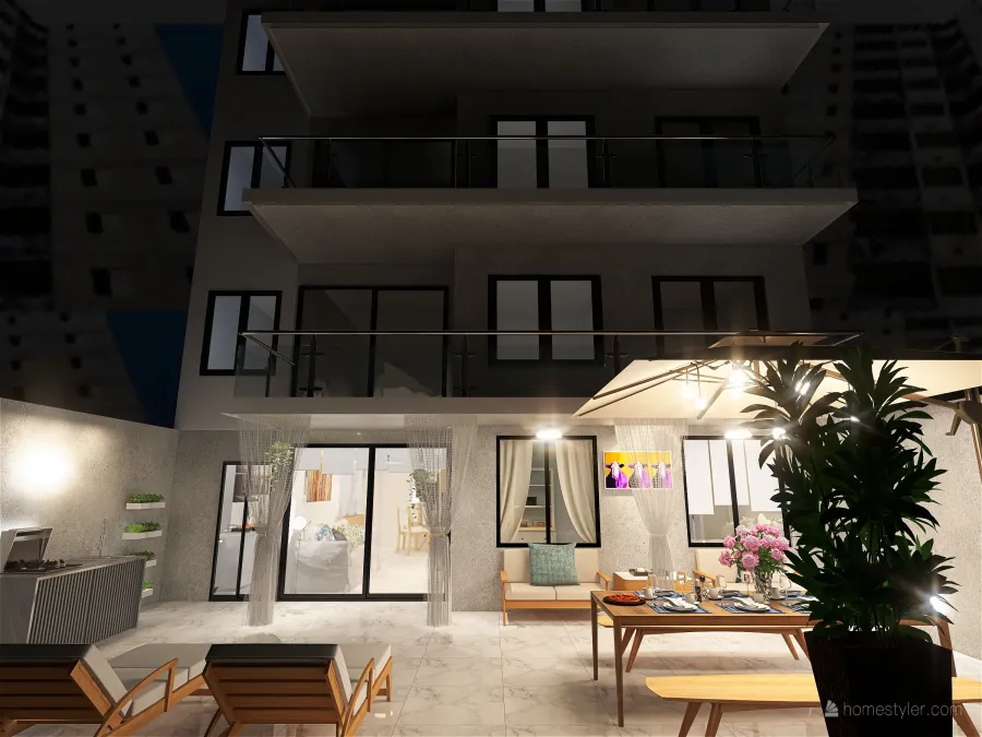 Apartamento Botafogo 2021 3d design renderings
