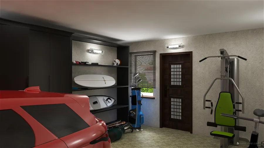 Scandinavian StyleOther Hagavik - Three bedroom Beige White 3d design renderings