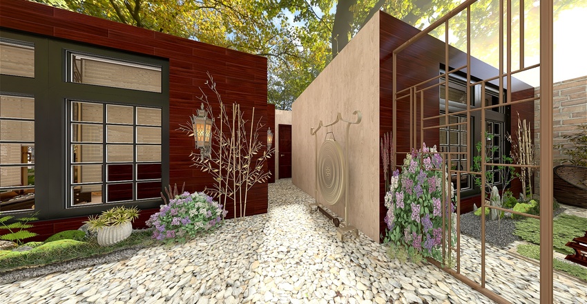 Oriental Flavour 3d design renderings
