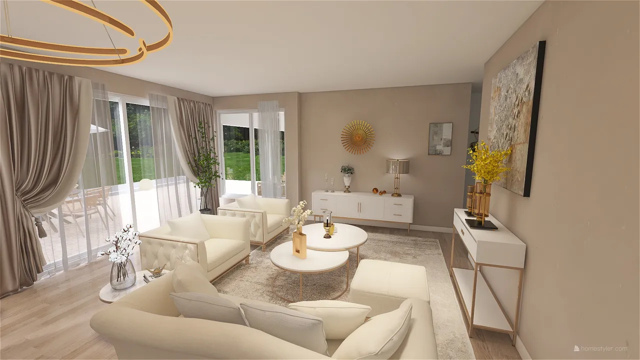 LivingRoom 3d design renderings