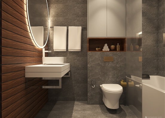 Bathroom concepts Design Rendering