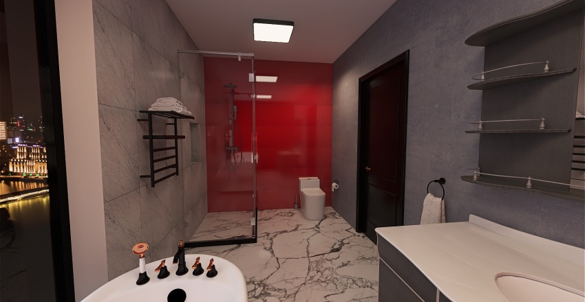 Second Bathroom1 3d design renderings