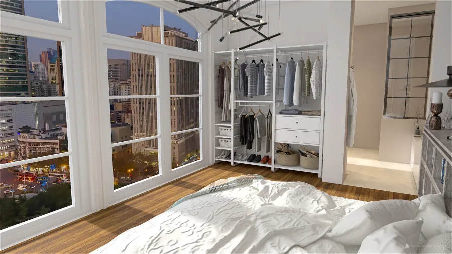 New York Apartement 3d design renderings