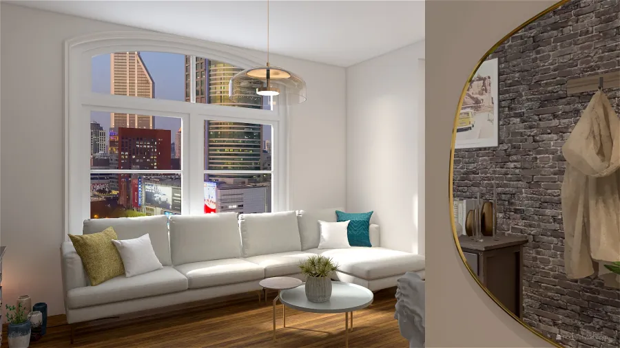 New York Apartement 3d design renderings