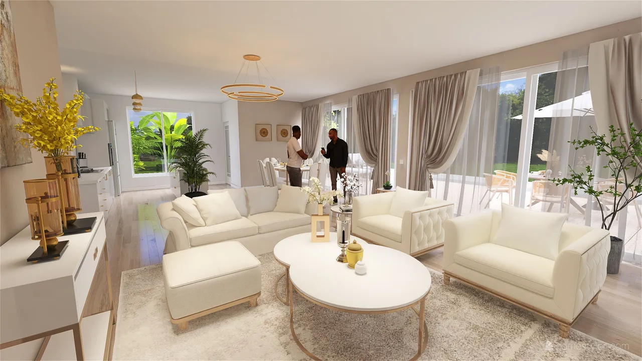 LivingRoom 3d design renderings