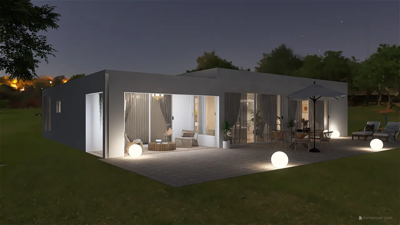 Villa Two 3d design renderings