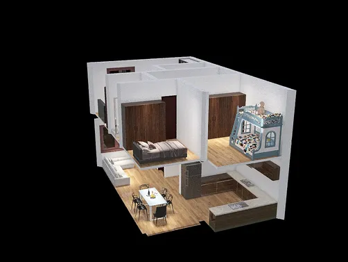 Casa Mucho Lote modelo 1