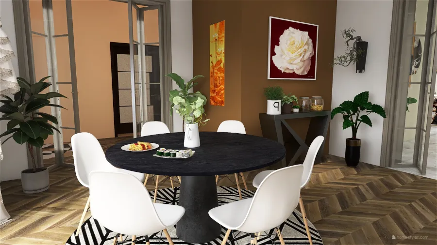 Dining Room1 3d design renderings