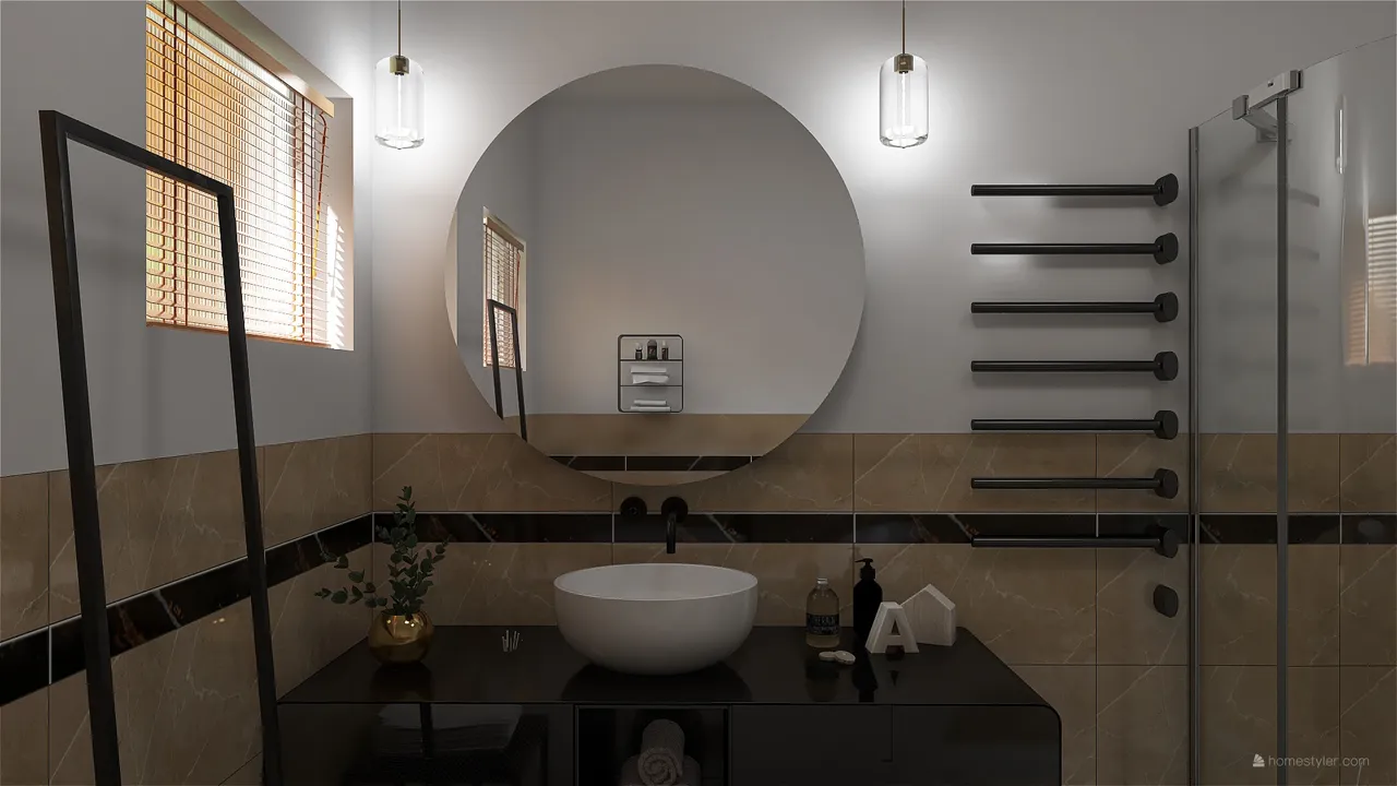 Bathroom 3d design renderings