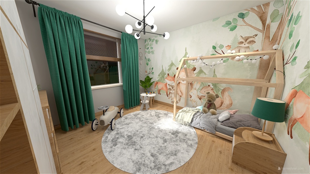 Agnieszka sypialnia 3d design renderings