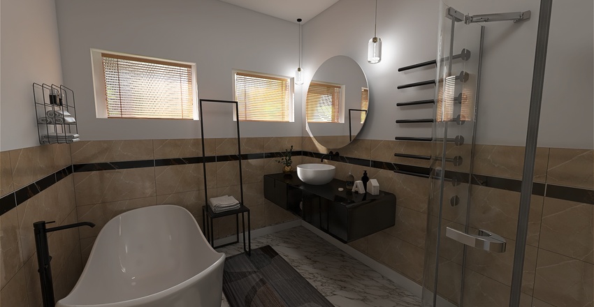Bathroom 3d design renderings