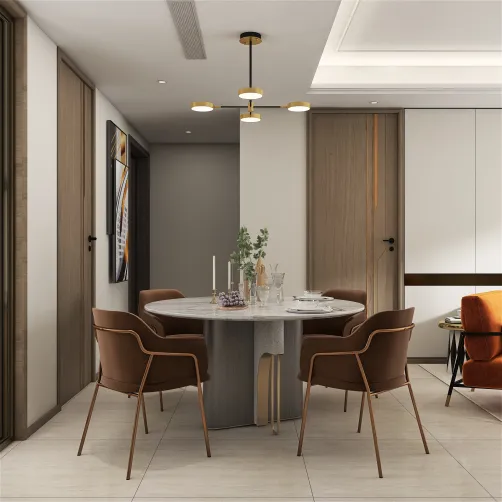 Light Luxury Living Room Design