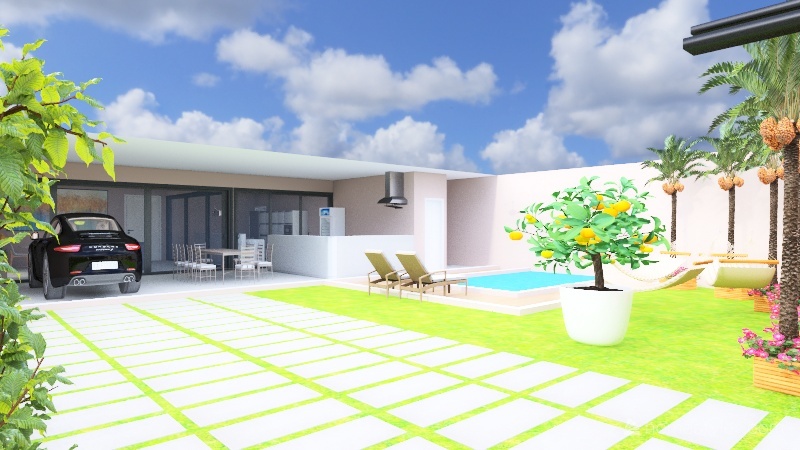 Vila Verde 3d design renderings