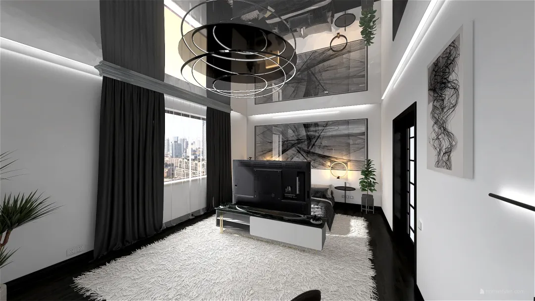 Спальная комната 3d design renderings
