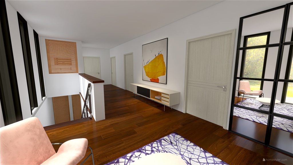Casa delle vacanze 3d design renderings