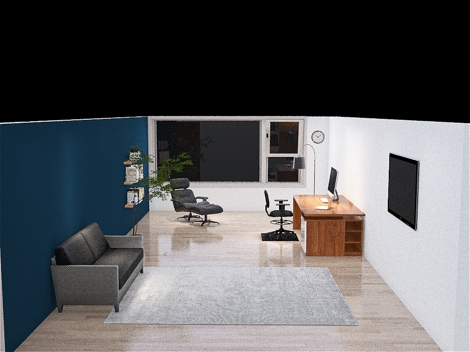 Andres Office 3d design renderings