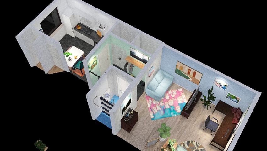 a lil bit after i move in 3d design picture 42.1