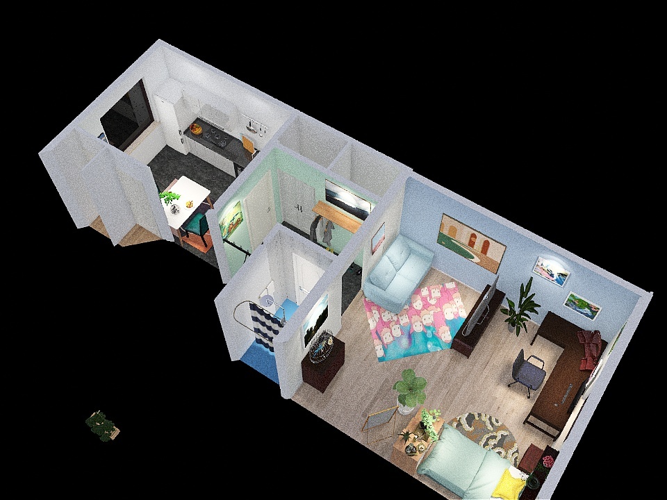 a lil bit after i move in 3d design renderings