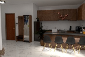 apartment modern design Design Rendering