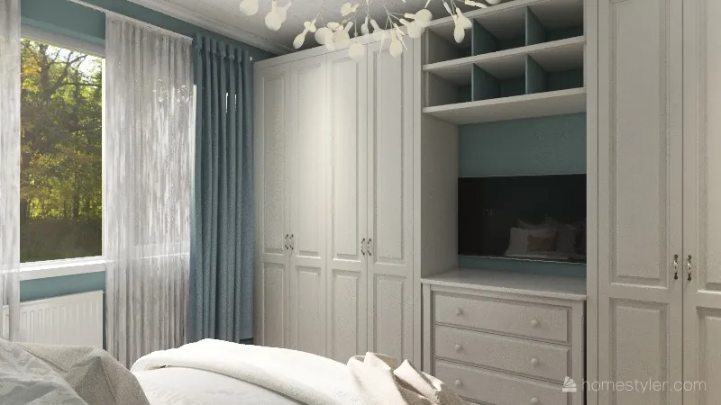 спальня 7 в работу 3d design renderings