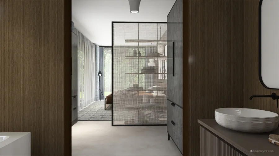 Modern No 10 Grey 3d design renderings