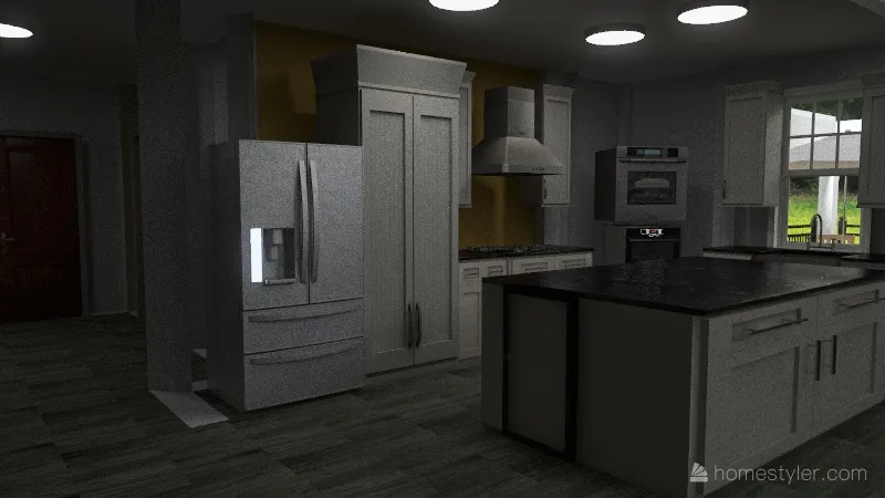 3 level house 3d design renderings