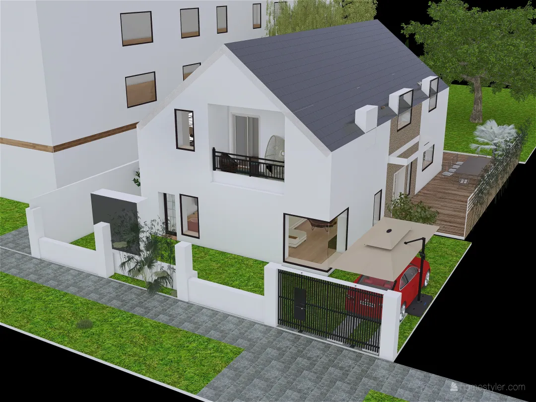 Casa_Iul_v02_1mAdd_wRoof2 3d design renderings
