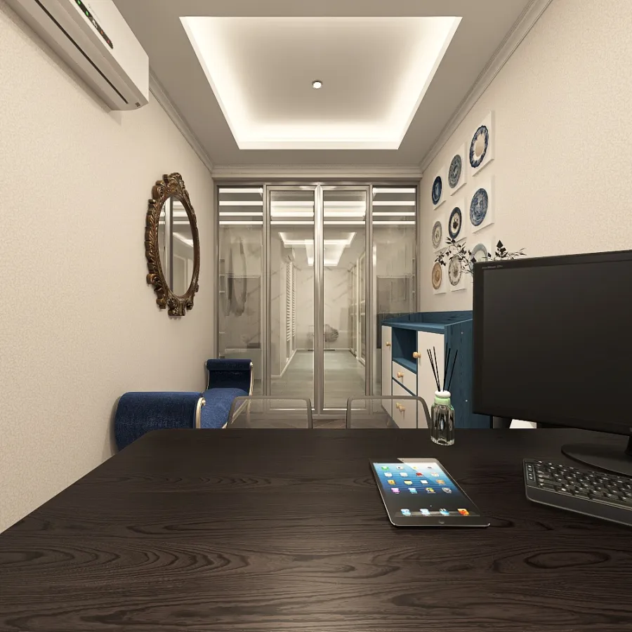 Secretary 3d design renderings