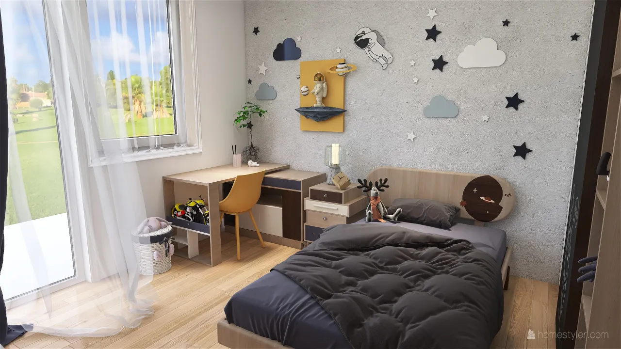 KidsRoom 3d design renderings