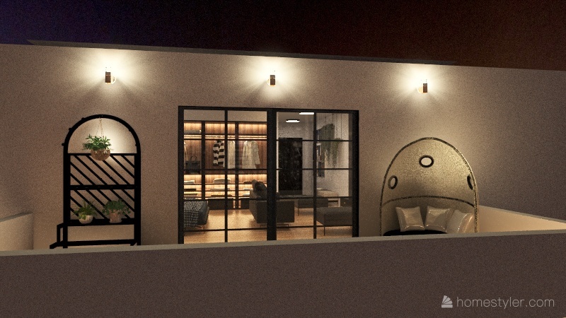 dormitorio U.A 3d design renderings