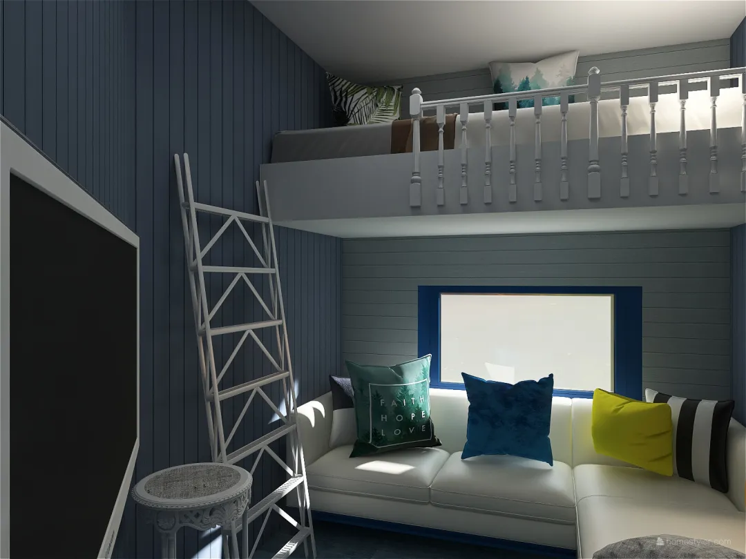 Copy of Проект дома из контейнера 3d design renderings
