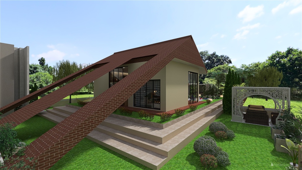 small house 3d design renderings
