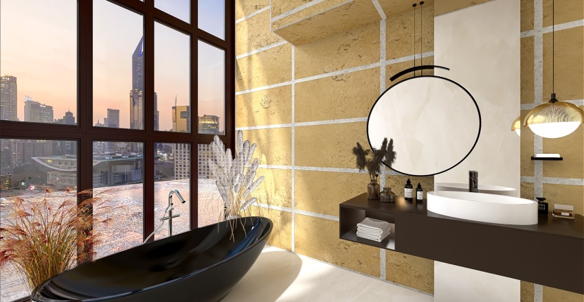 City Apartment 3d design renderings