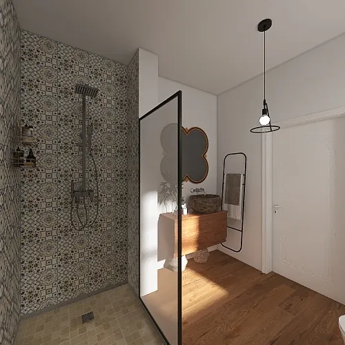 Baño MDR. 3d design renderings