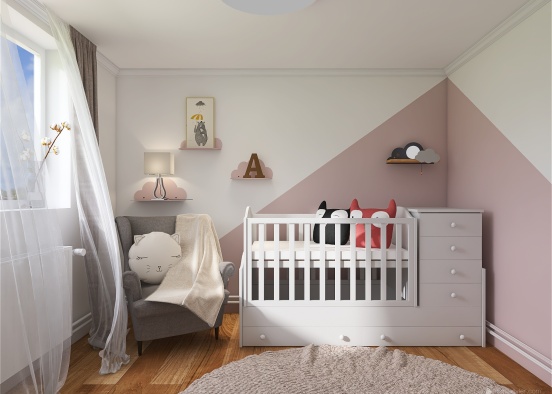 Baby room Cazacu V3_dulap inchis Design Rendering