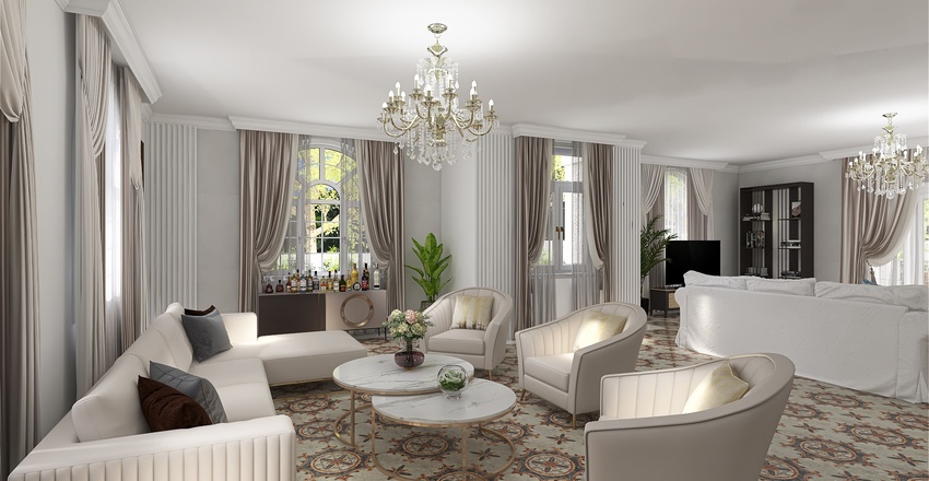 Επαυλη - Epavli Interior Design Render
