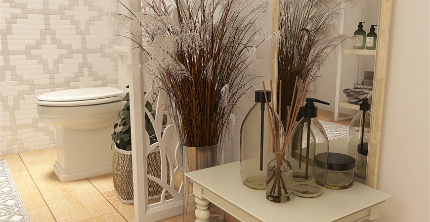 Rustic Elegance Interior Design Render