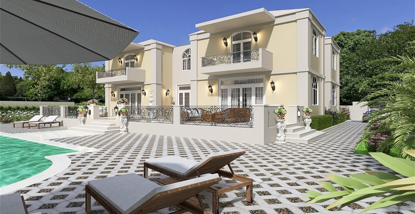 Επαυλη - Epavli Interior Design Render