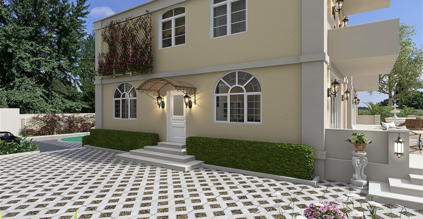 Επαυλη - Epavli Interior Design Render
