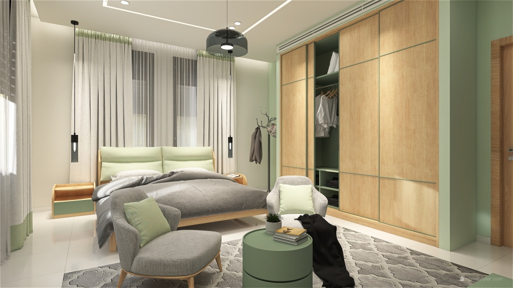 StyleOther Modern #HSDA2021Residential - Modern Villa White 3d design renderings