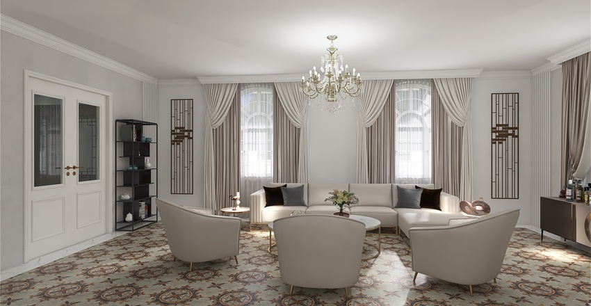 Επαυλη - Epavli Interior Design Render