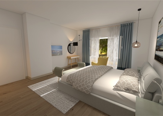 Master bedroom_copy Design Rendering