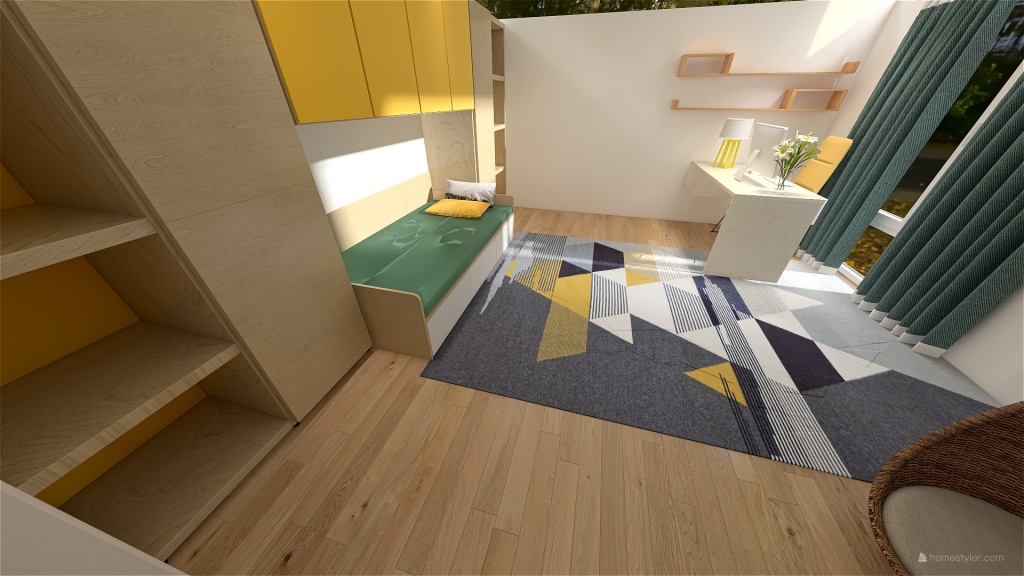 Спальня - Егор v4 3d design renderings