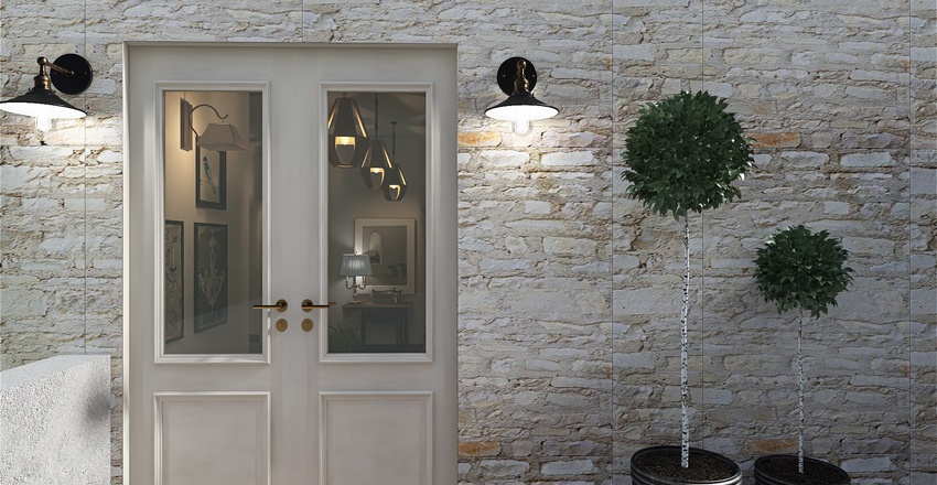 Rustic Retreat 3d design renderings